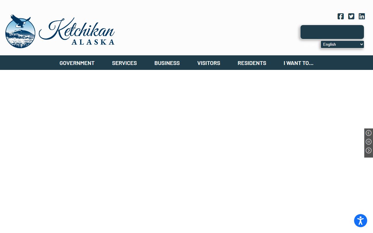 Ketchikan phone directory police department page