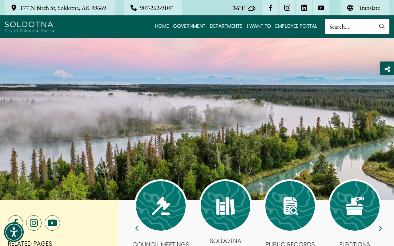 Soldotna city clerk phone directory records