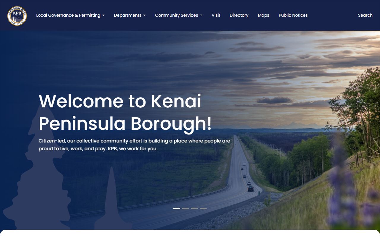 Kenai Peninsula Borough official website phone directory